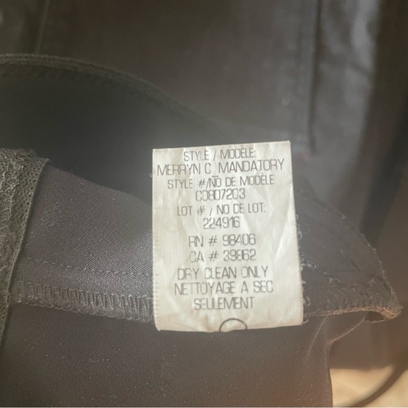 Theory Lamb Leather Trim Black Ponte Riding Leggings Pant - Picture 12 of 14